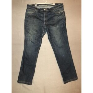 Duluth Trading‎ Ballroom Double Flex Jeans Mens 42x34 Straight Fit Blue Denim